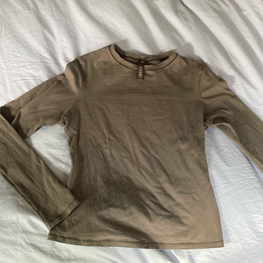 Skims cotton jersey long sleeve